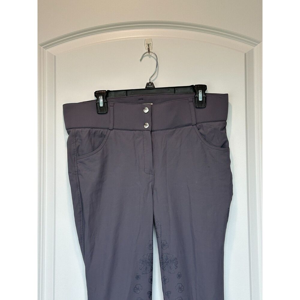 PS of Sweden Gray Full Seat Breeches Size 12 - Picture 3 of 7